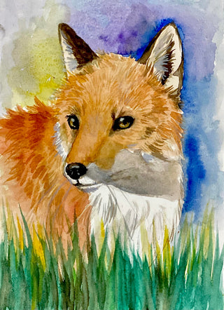 Bright Little Fox - Watercolour | Instructor: Ana