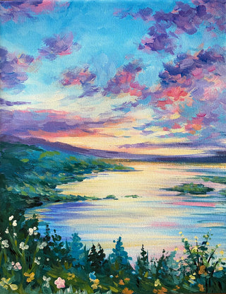Coastal Pastels VIDEO PREMIERE - Acrylic | 20 August 2026 @ 8:30pm Eastern