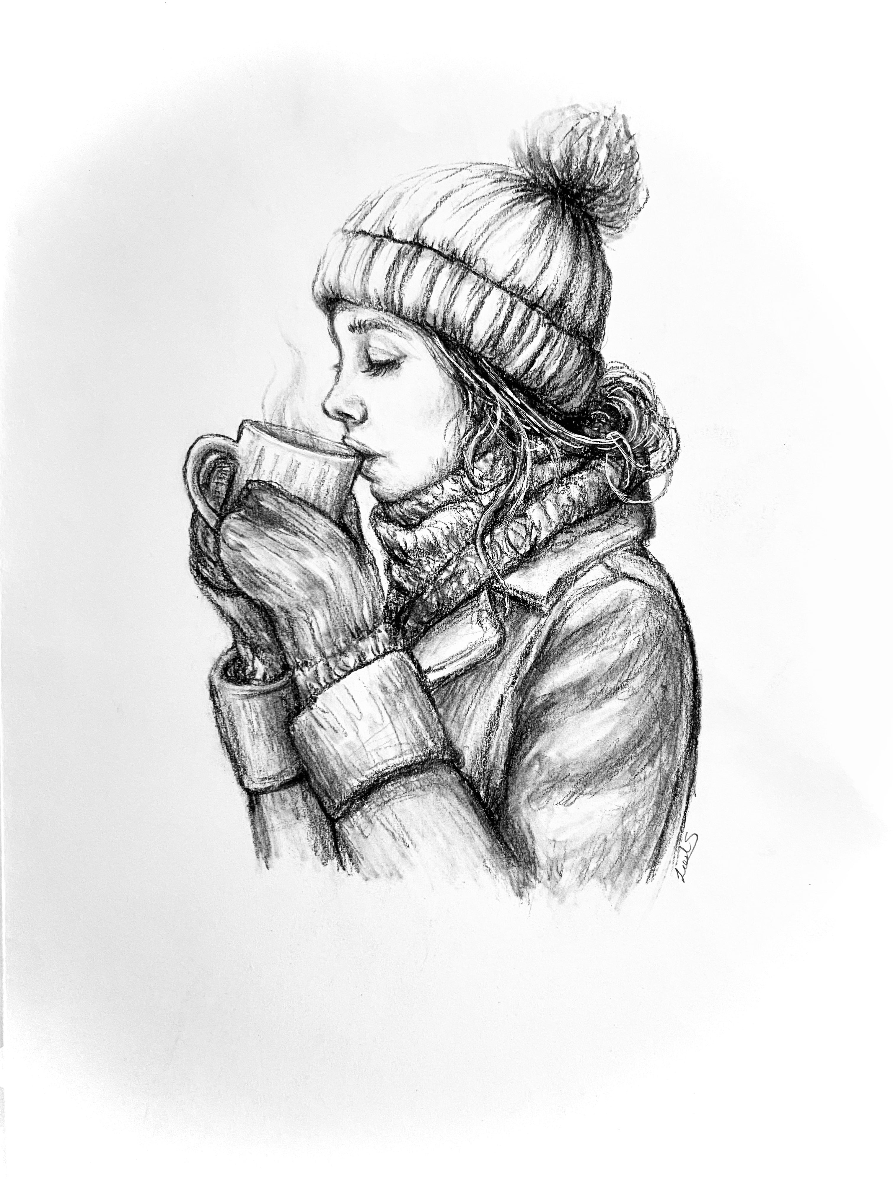 Staying Warm - Drawing | Instructor: Liesl – Artists Palette Durham