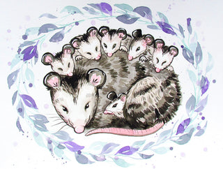FREE! Awesome Possum Mom - Watercolour | 9 May 2024 @ 6:30pm EDT