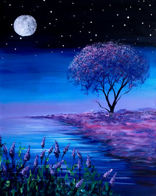 Lavender Bundle - Acrylic and Watercolour | Instructors: Liesl and Vera