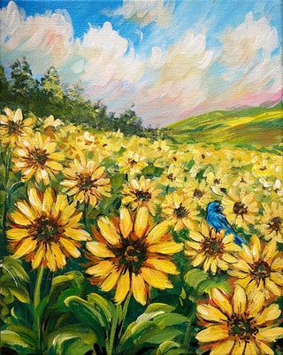 A Pop of Indigo Bunting VIDEO PREMIERE - Acrylic | 16 September 2026 @ 8:30pm Eastern