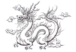 Year of the Dragon - Stippling | Instructor: Chris