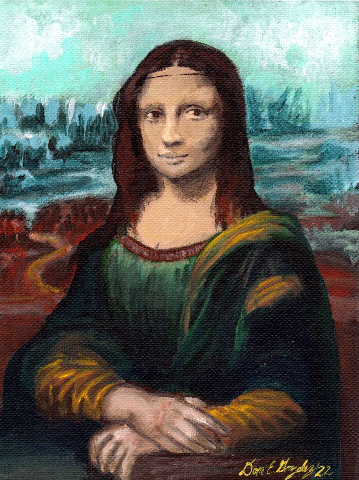 Painting christmas ornaments inside