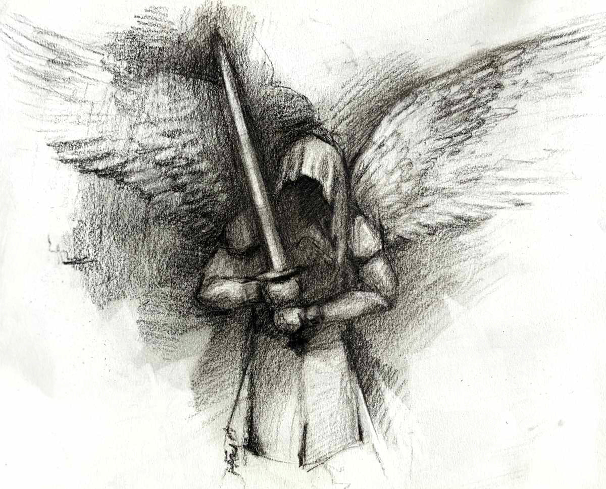 Divine Warrior - Drawing | Instructor: Vera – Artists Palette Durham