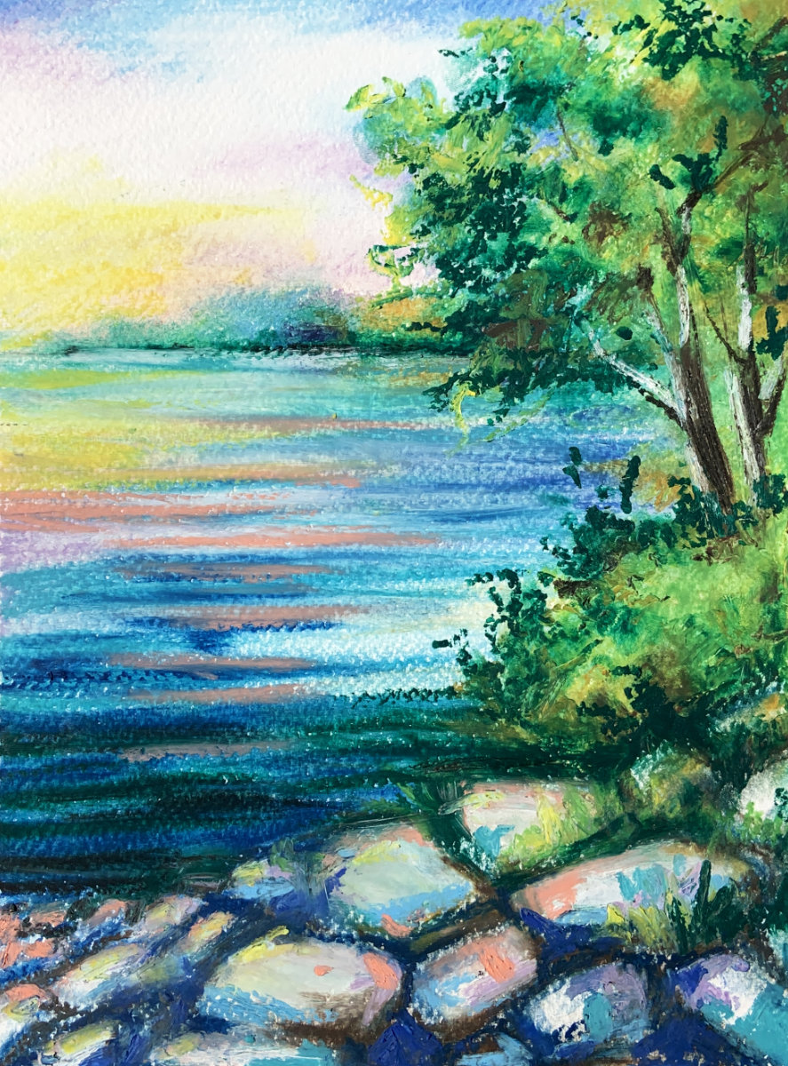Colorful Pastel Drawings